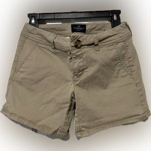 American Eagle Khaki Shorts